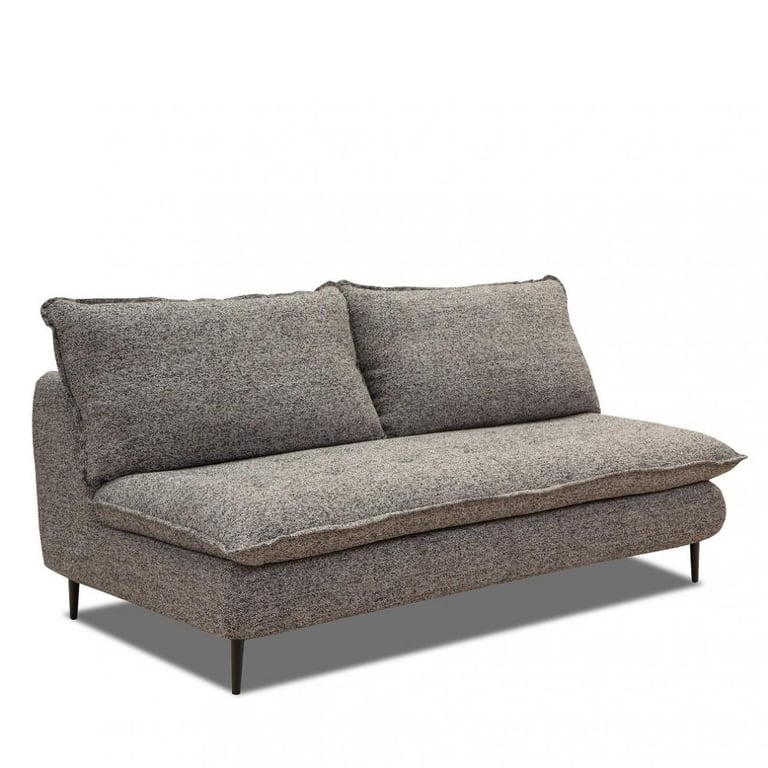 Produit similaire: Canapé lit compact 3 places express LISBONNE 140cm sommier à lattes matelas 13cm tissu Tweed gris chiné