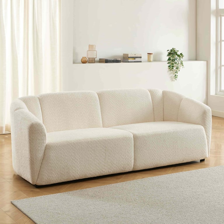 Produit similaire: joe - Canapé bouclette Blanc