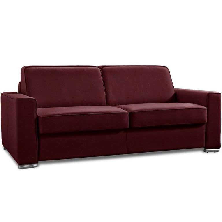 Produit similaire: Canapé convertible 2-3 places EXCELLENCE 120 cm sommier lattes matelas MEMORY 18 cm inclus cuir vachette bordeaux