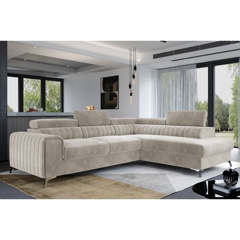 Produit similaire: larry - Canapé relax convertible Beige