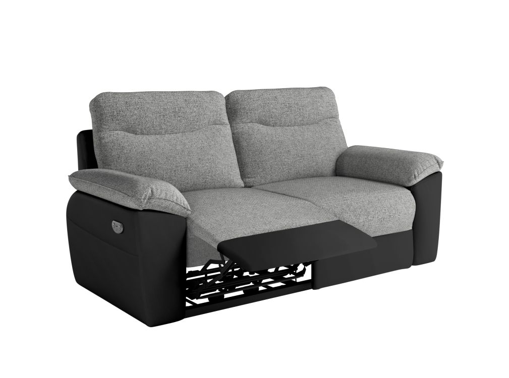 Produit similaire: Canapé de relaxation électrique ROSS 3 places en tissu et simili