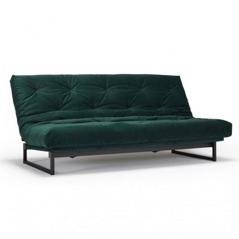 INNOVATION LIVING Canapé clic-clac convertible FRACTION lit 140*200Capitonné - Vue supplémentaire 1