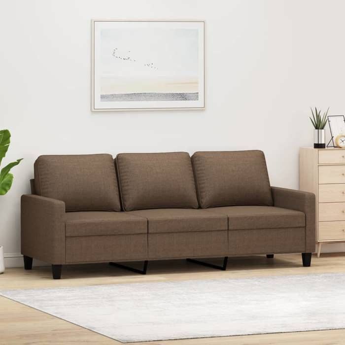 Produit similaire: Canapé rétro salon/ Canapé à 3 places - Marron 180 cm Tissu CC31506434
