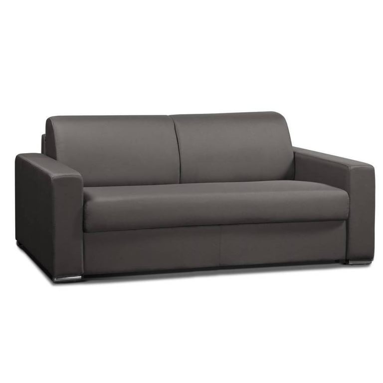 Produit similaire: Canapé convertible 2- ALLURE matelas mémory 20cm sommier lattes 120cm polyuréthane taupe