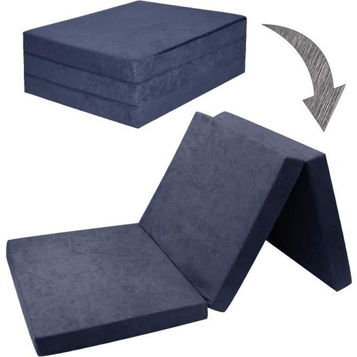 Produit similaire: Matelas d'appoint pliant deux personnes - FORTISLINE - 195x120x7cm - Bleu