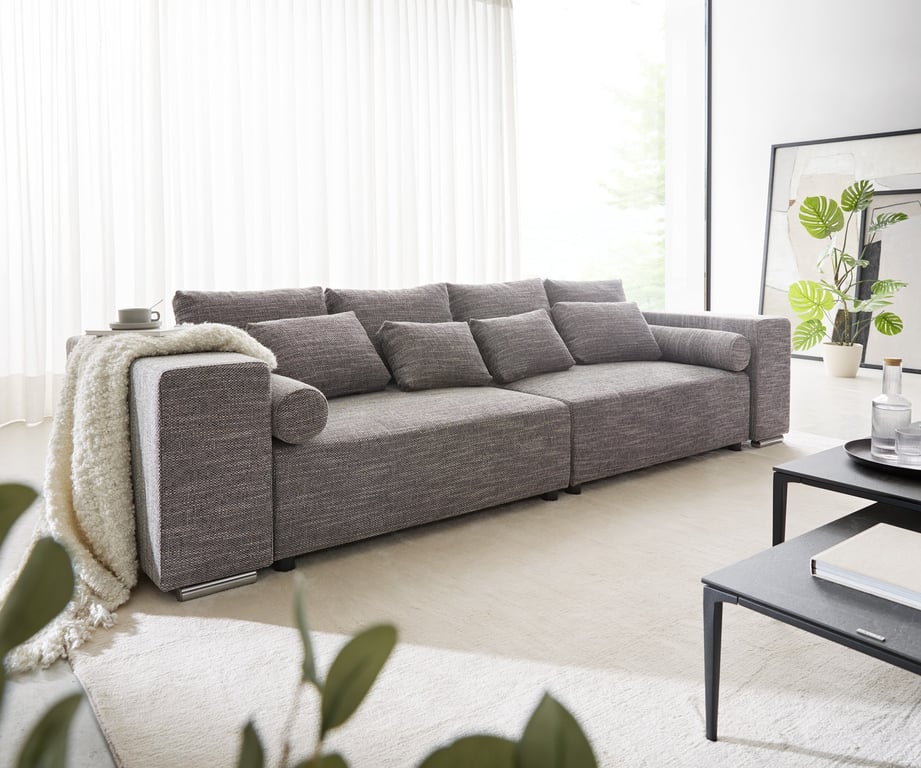 Produit similaire: Grand Canapé Marbeya 290x110 cm gris clair avec fonction lit