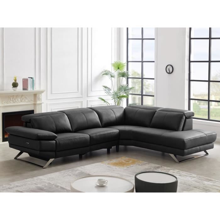 Produit similaire: Canapé PUNO II - relax électrique en cuir de vachette noir