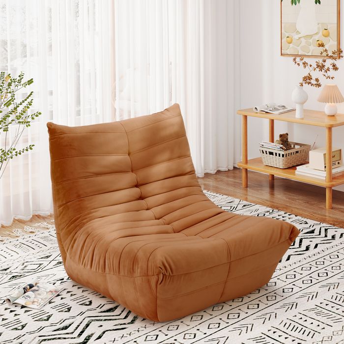 Produit similaire: Canapé 1 Places en Tatami Marron,Fauteuil simple Paresseux Moderne,80x85x84cm,Canapé Tatami Confortable, Charge de 150 kg