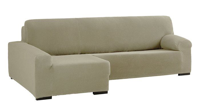Produit similaire: Eysa - F0370611I - Cora Bi-Elastique Chaise Longue Gauche, Vue frontale, Polyester Coton, Lin, 39x35x19 cm