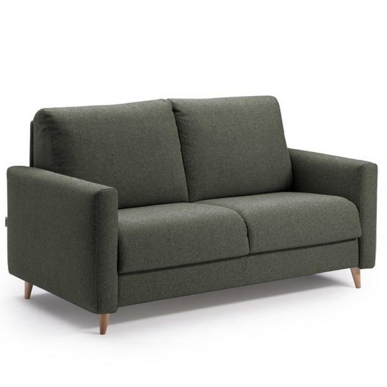 Produit similaire: Canapé convertible express 160 ARLES matelas mémory 22cm sommier lattes velours côtelé rouge