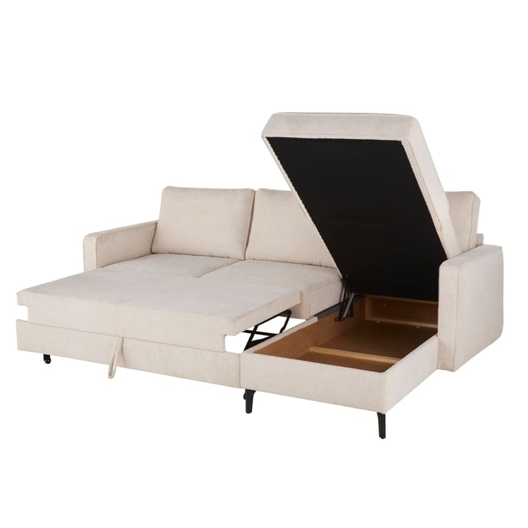 Babkha - Canapé convertible Beige - Vue supplémentaire 1