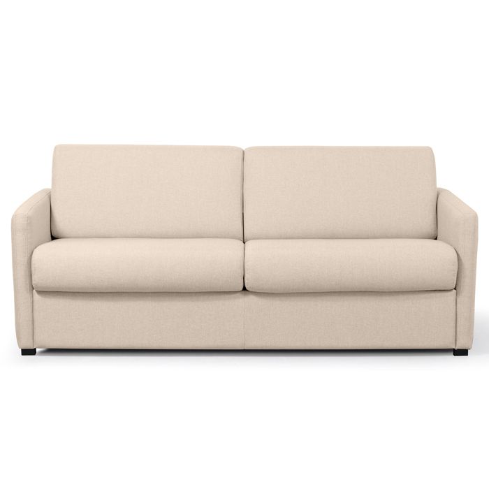 Produit similaire: Canapé Convertible 3 places AGATHE Couchage Quotidien en Tissu - Beige - Matelas 13cm - Couchage - 160 x 190cm - LOUNGITUDE