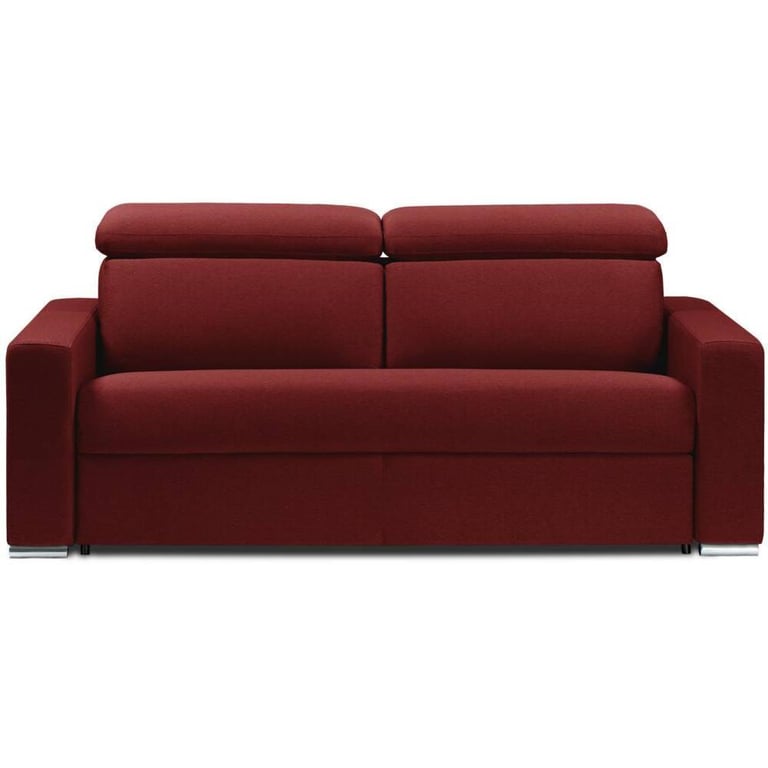 Produit similaire: Canapé convertible PASSION matelas 16cm système express sommier lattes 160cm Microfibre bordeaux