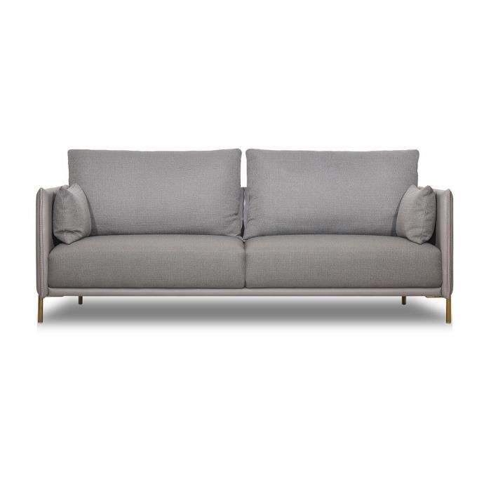 Produit similaire: Canapé 2 places en tissu FILIS - LA MAISON DU CANAPÉ - Taupe - Contemporain - Design - Moelleux