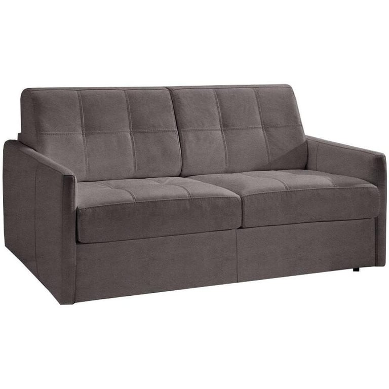 Produit similaire: Canapé lit CUBE convertible en Microfibre taupe couchage 160cm express matelas 16 cm