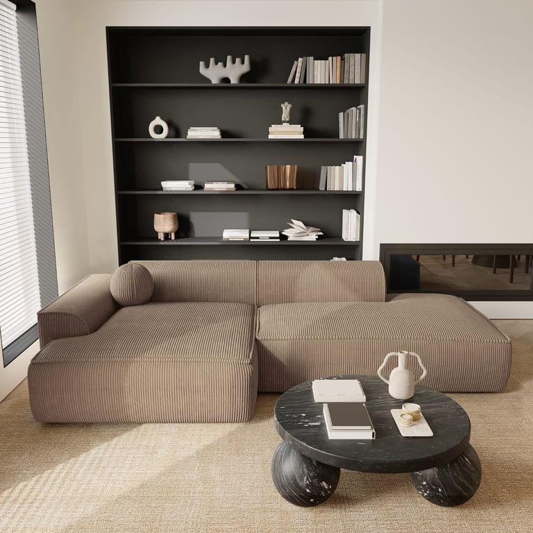 Produit similaire: ania - Canapé velours beige