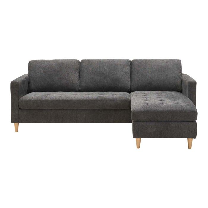 Produit similaire: Firenze canapé chaise longue gris foncé.