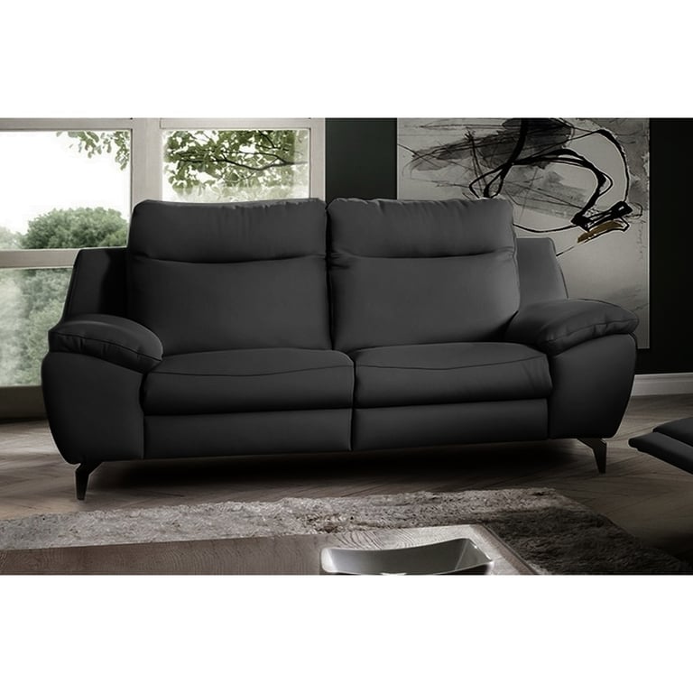 Produit similaire: perla - Canapé cuir Noir