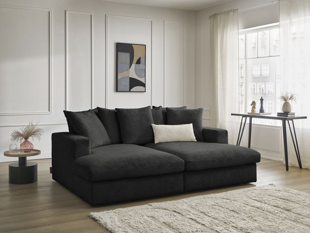 Produit similaire: Canapé Simeon 3 places tissu gris