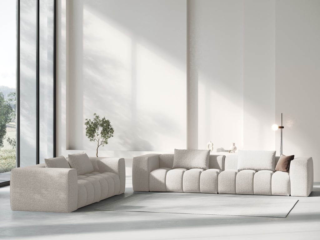 Produit similaire: Lorella - Canapé tweed Beige