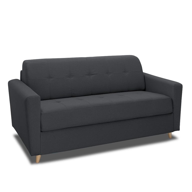 Produit similaire: Canapé MEZZANO convertible EXPRESS matelas 16 cm sommier métal 140 cm tissu Tweed gris graphite