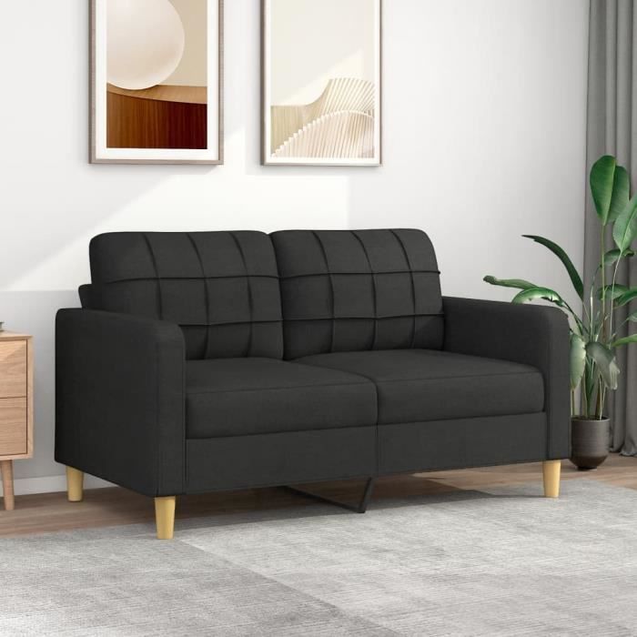 Produit similaire: Divan - Sofa Moderne Canapé à 2 places - Noir 140 cm Tissu 22,7Kg, FR2023