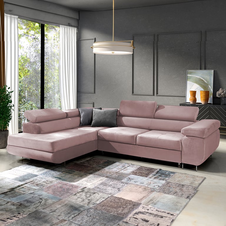 Produit similaire: wilson - Canapé relax convertible Rose