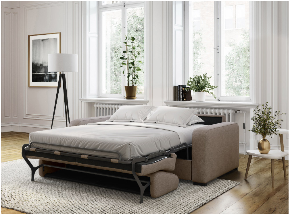 Canapé   3 places DAISY en tissu - Matelas épaisseur 13cm - Vue supplémentaire 1