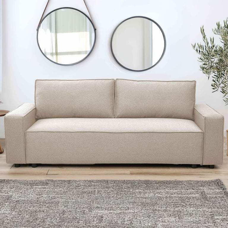 Produit similaire: Franck - Canapé convertible Beige