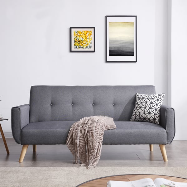 Malmo - Canapé convertible Gris