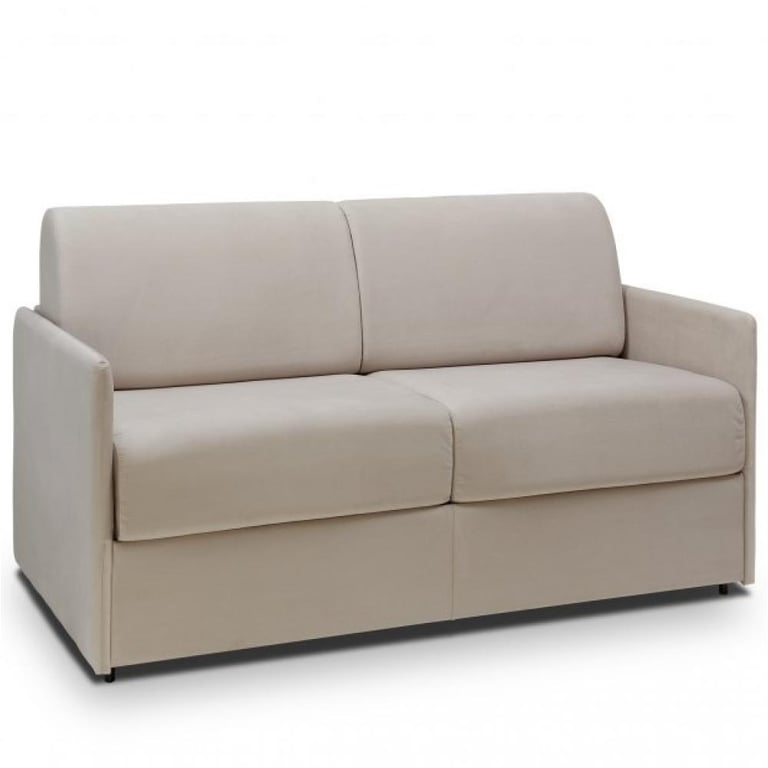 Produit similaire: COLOSSE - Canapé convertible velours gris silver