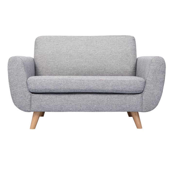 Produit similaire: Canapé scandinave 2 places en tissu gris et bois clair PURE