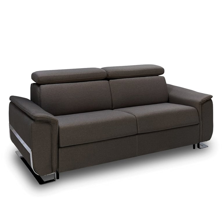Produit similaire: Canapé convertible express REAUMUR 140cm sommier lattes matelas 16cm Tweed gris graphite