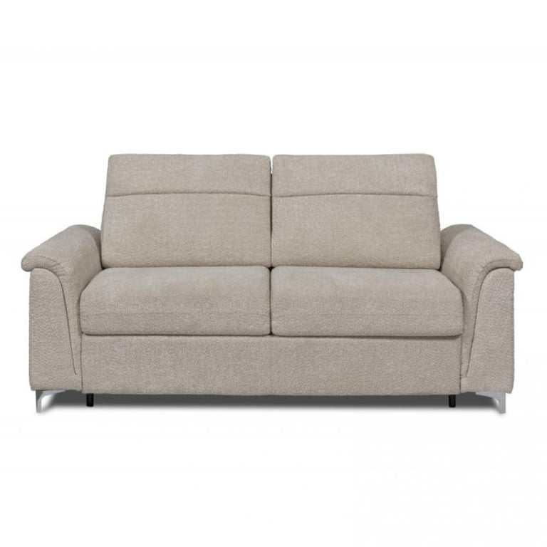 Produit similaire: Canapé convertible EXPRESS LEVENS sommier lattes 120 cm matelas 18 cm tissu bouclettes loop beige