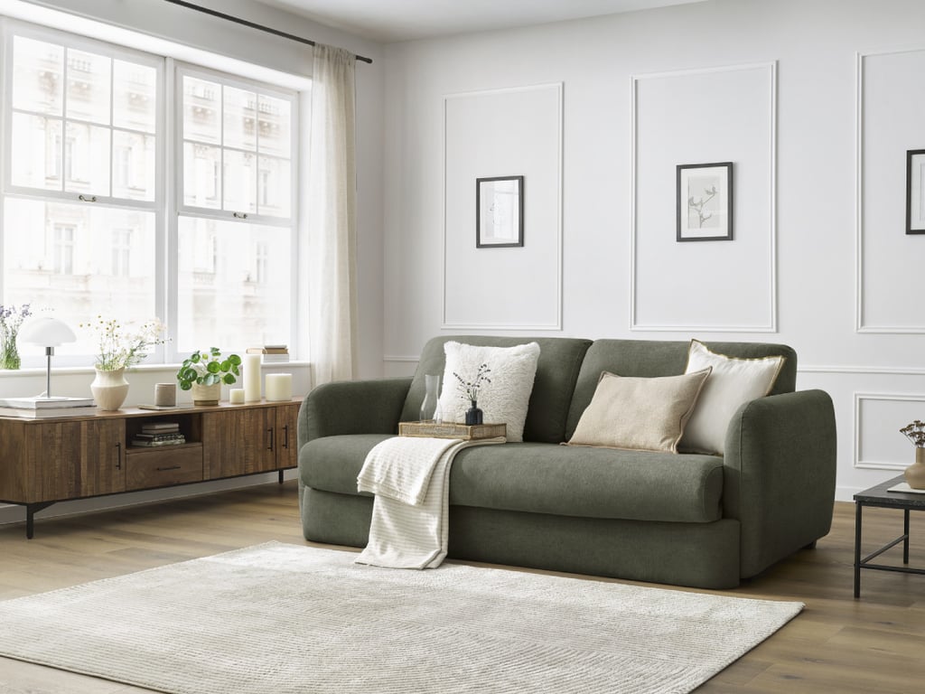 Produit similaire: Canapé droit convertible ouverture express JAURES vert 140x195 BOBOCHIC 3 places