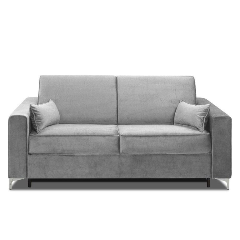 Produit similaire: Canapé convertible express JACKSON 120cm sommier lattes polyuréthane gris clair matelas 16 cm