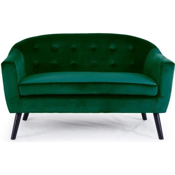 Produit similaire: Canapé Scandinave Velours "lopy" 129cm Vert - Paris Prix - 2 Places - Moelleux - Rétro & Moderne