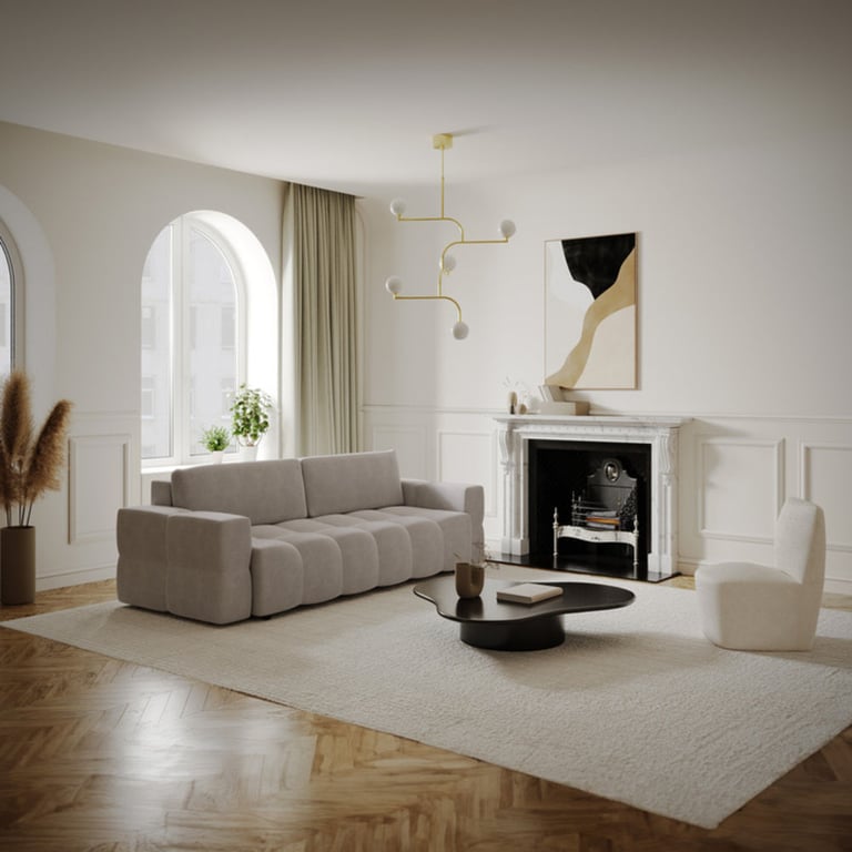 Produit similaire: gabriel - Canapé convertible beige