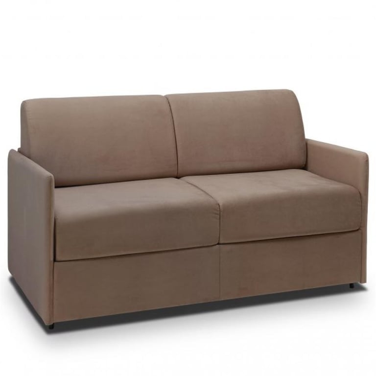 Produit similaire: COLOSSE - Canapé convertible velours taupe