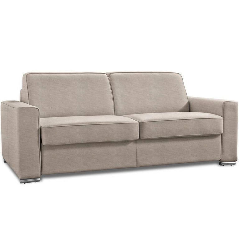 Produit similaire: EXCELLENCE - Canapé convertible 3 places 140 cm sommier lattes matelas MEMORY 18 cm inclus velours gris