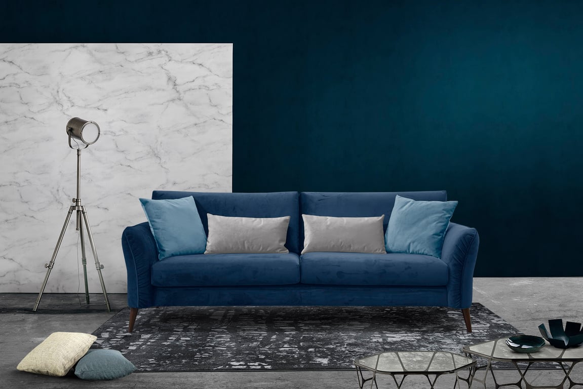 Produit similaire: Figari - Canapé velours Bleu