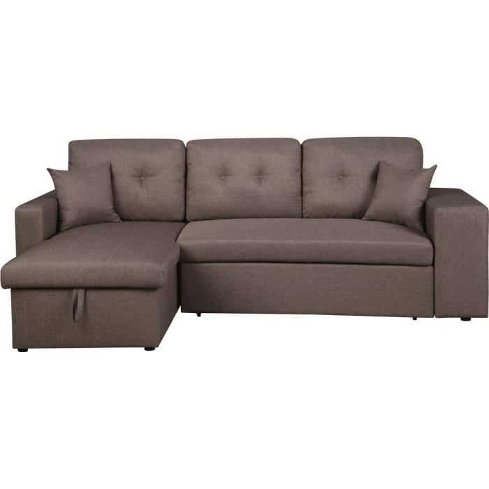 Produit similaire: Canapé d'angle convertible "Axel" - Taupe