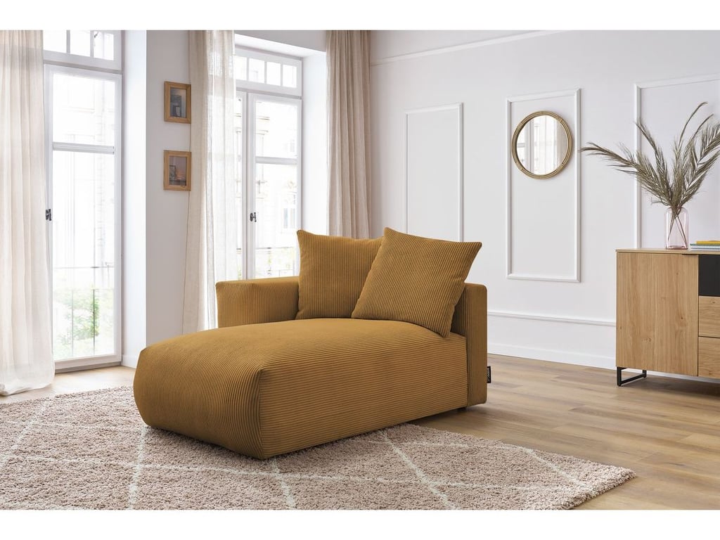 Produit similaire: Méridienne avec accoudoir pour canapé modulable VOLTAIRE jaune angle gauche BOBOCHIC 1 places