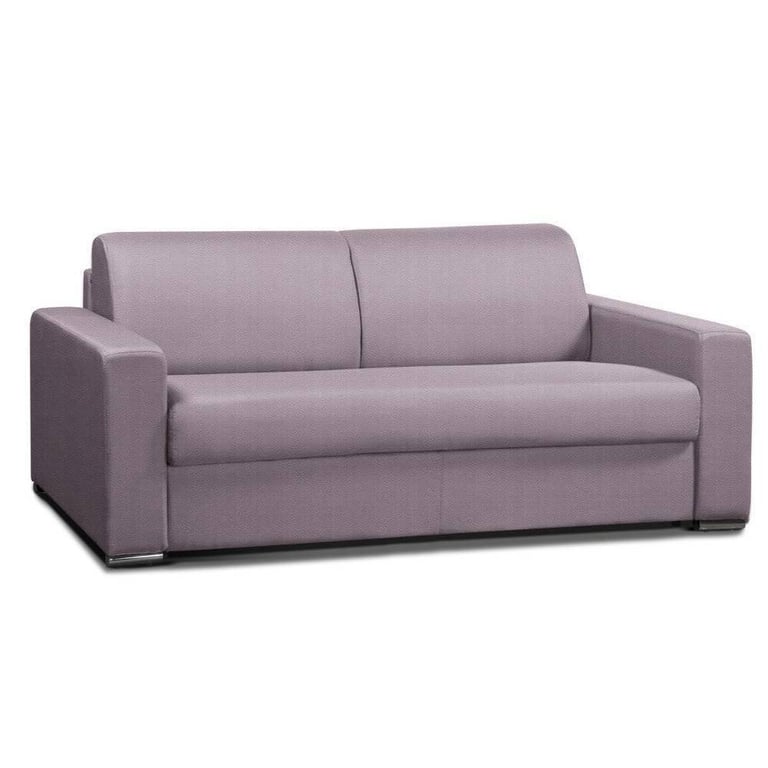 Produit similaire: Canapé convertible ALLURE matelas mémory 20cm lattes 140cm cuir vachette parme