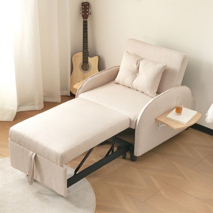 Produit similaire: Fauteuil Convertible 1 Place, Canapé-Lit Simple Extensible,Fauteuil Salon,Chauffeuse 1 Place Adulte,Chaise Ergonomique,Beige Clair