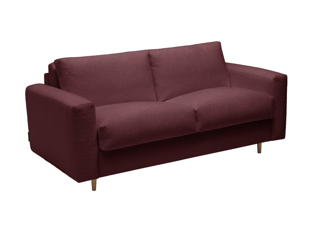 Produit similaire: Canapé droit convertible COCOONE ouverture express tissu bouclette rouge 140x200 BOBOCHIC 3 places