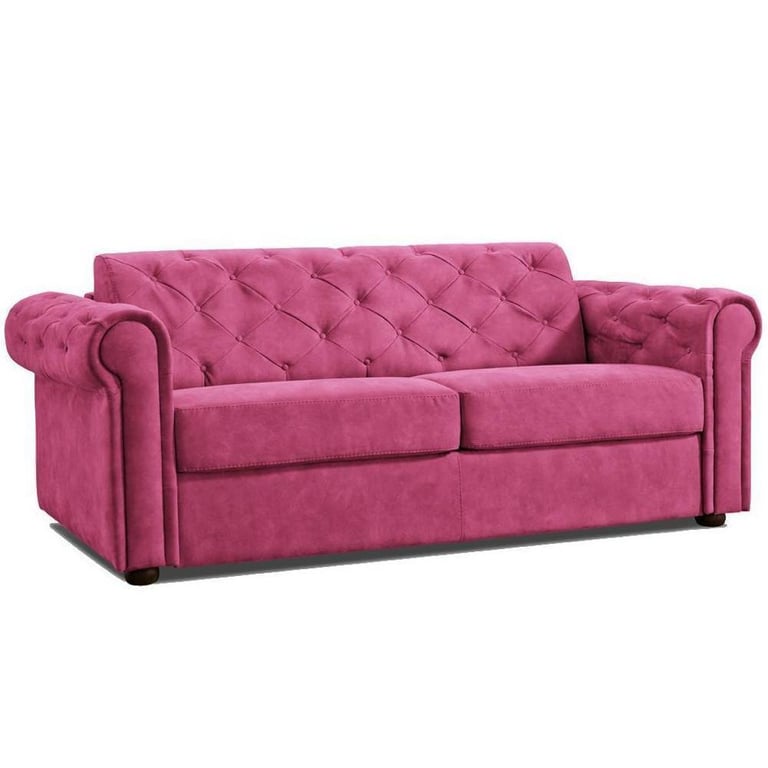 Produit similaire: Canapé 2-3 places CHESTERFIELD Magnum Convertible Express 120 cm sommier lattes matelas 18 cm tissu tweed rose