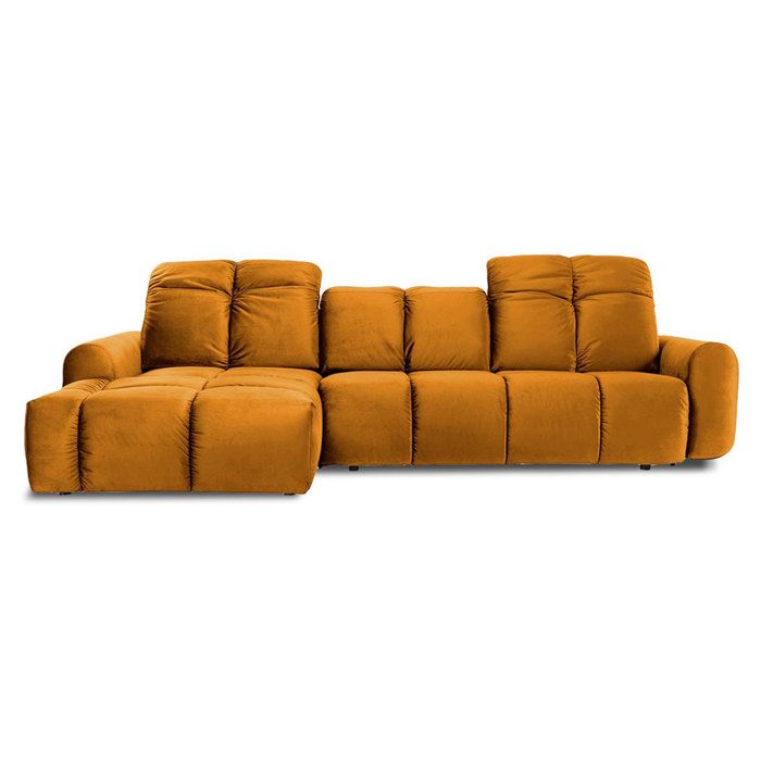 Produit similaire: Canapé Velours Angle gauche Jaune Anacapri - 3 Places