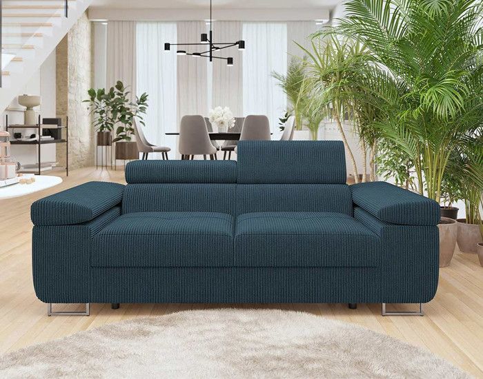 Produit similaire: Canapé Pablo - 2 places en velours côtelé Bleu