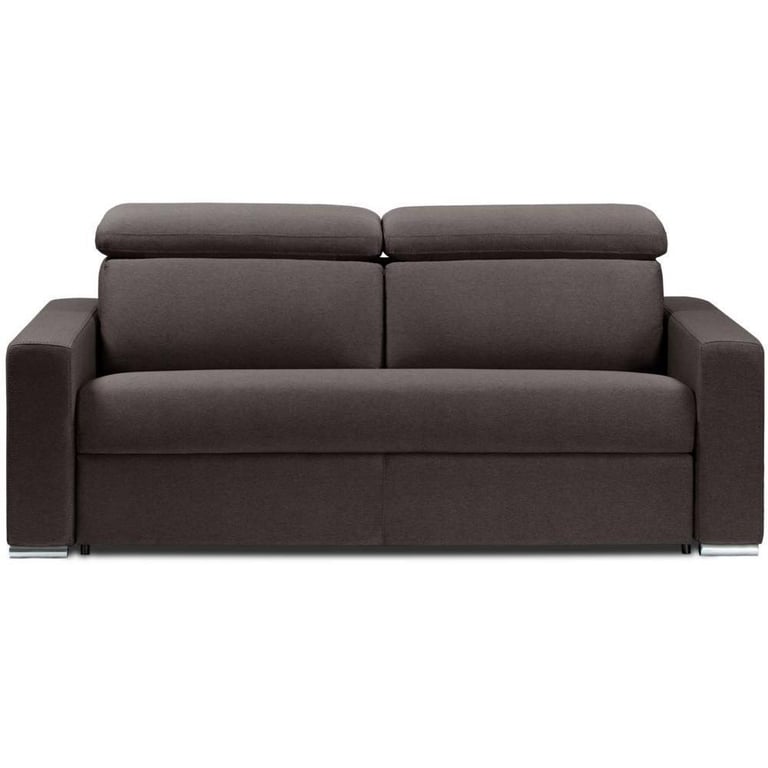 Produit similaire: Canapé hôtellerie convertible BEST matelas mémory 20cm express lattes 120cm Microfibre marron